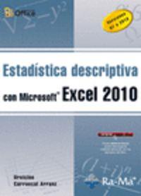 ESTADISTICA DESCRIPTIVA CON MICROSOFT EXCEL 2010 | 9788499640662 | CARRASCAL ARRANZ, URSICINO