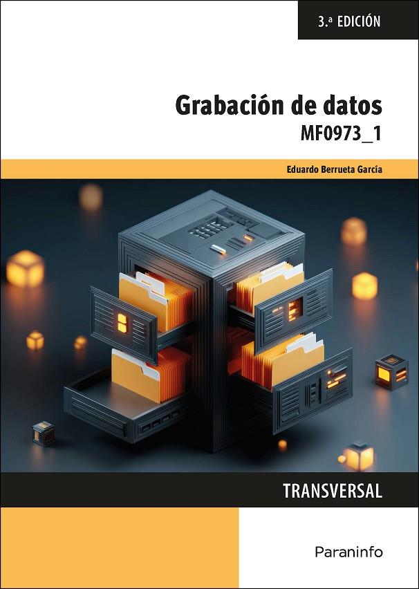 GRABACIÓN DE DATOS | 9788428375467 | BERRUETA GARCIA, EDUARDO
