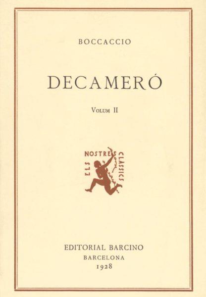 DECAMERO II | 9788472262386 | BOCCACCIO, JOAN