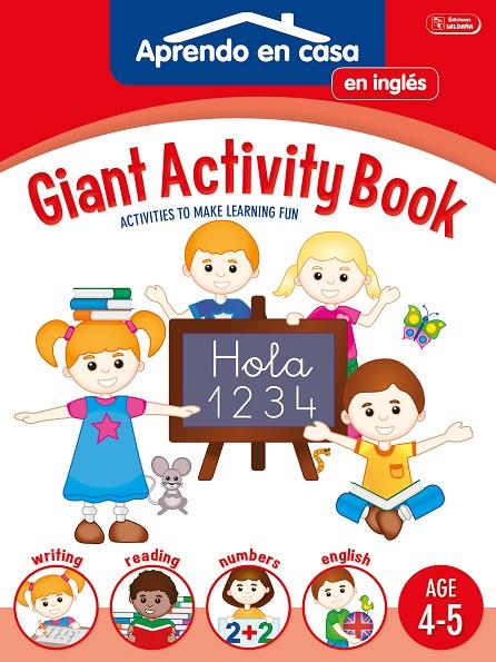 GIGANT ACTIVITY BOOK (AGE 4-5) | 9788499399270