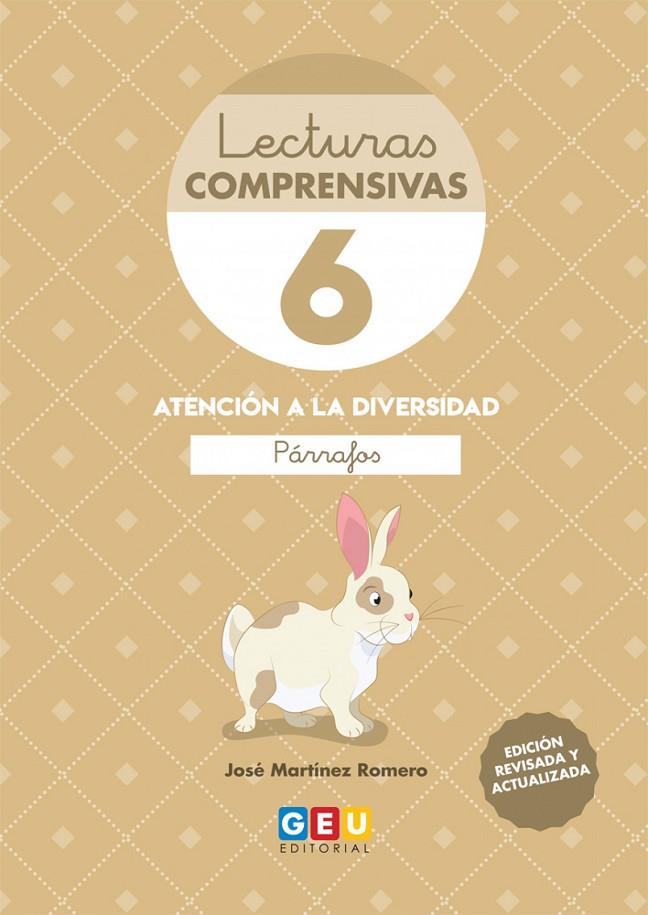 LECTURAS COMPRENSIVAS 6 LEO PARRAFOS | 9788417748395 | MARTÍNEZ ROMERO, JOSÉ