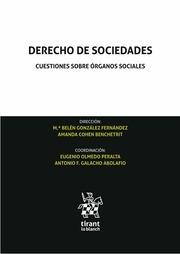 DERECHO DE SOCIEDADES | 9788413131436 | COHEN BENCHETRIT, AMANDA