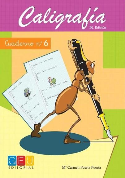 CALIGRAFIA 6. CUADRICULA | 8436548130909