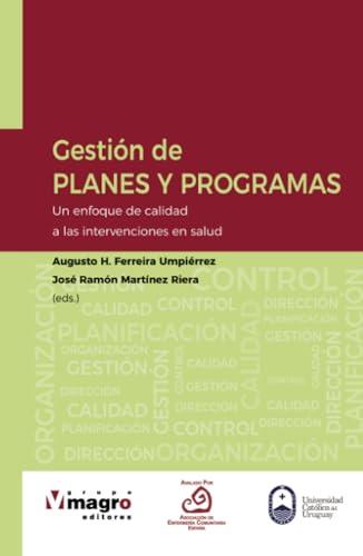 GESTIÓN DE PLANES Y PROGRAMAS | 9789974631748