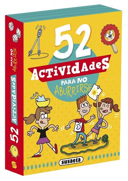52 ACTIVIDADES PARA NO ABURRIRSE | 9788467770308 | EDICIONES, SUSAETA