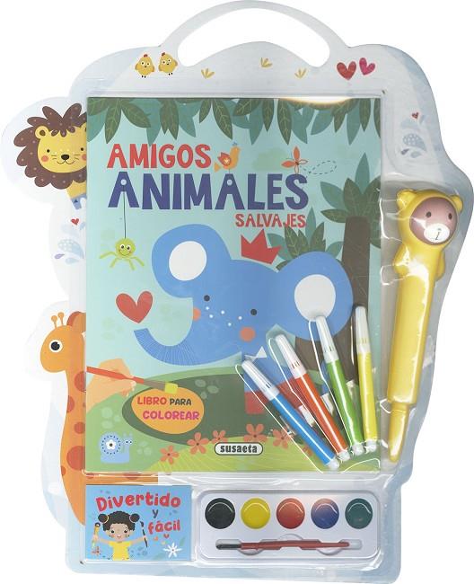 AMIGOS ANIMALES SALVAJES | 9788411963473 | SUSAETA EDICIONES