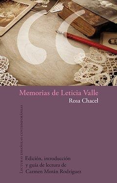 MEMORIAS DE LETICIA VALLE | 9788484894582 | CHACEL ARIMÓN, ROSA