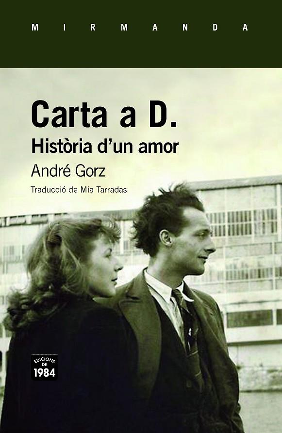 CARTA A D. (CATALÀ) | 9788416987603 | GORZ, ANDRÉ