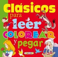 CLÁSICOS PARA LEER, COLOREAR Y PEGAR | 9788490371701 | TODOLIBRO, EQUIPO
