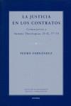 JUSTICIA EN LOS CONTRATOS, LA | 9788431324841 | FERNÁNDEZ, PEDRO