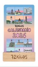 CALENDARIO MESA DE TARJETAS 2026 72 KILOS | 8432715182283