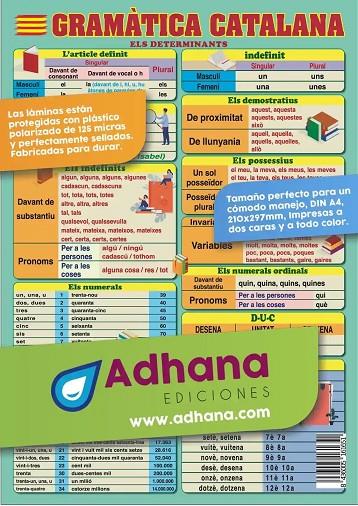 LAMINA DIDÁCTICA GRAMÀTICA CATALANA | 8436005161651