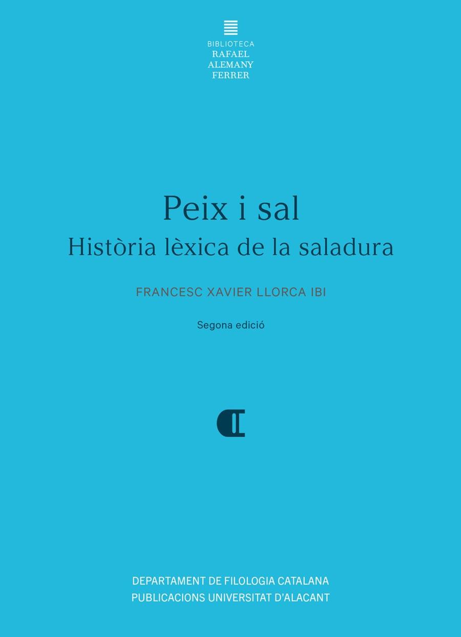 PEIX I SAL | 9788413022673 | LLORCA IBI, FRANCESC XAVIER
