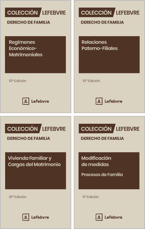 PACK COLECCION DERECHO DE FAMILIA 4 | 9791387732837 | LEFEBVRE