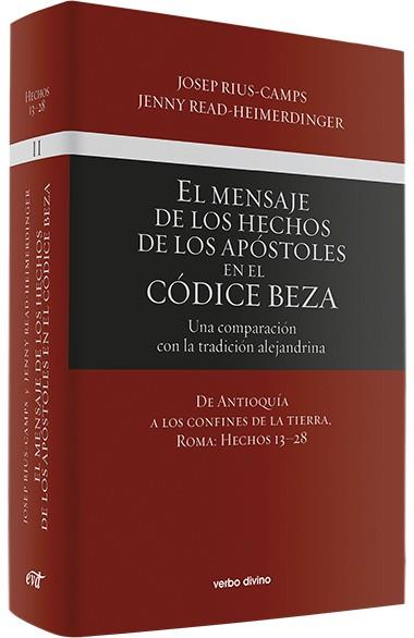 MENSAJE HECHOS APOSTOLES EN CODICE BEZA | 9788481699555 | RIUS-CAMPS, JOSEP