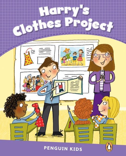 PEARSON ENGLISH KIDS READERS : HARRY'S CLOTHES PROJECT | 9781408288412 | CROOK, MARIE