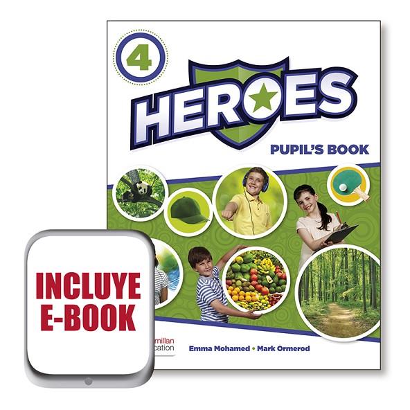HEROES 4 PB (EBOOK) PK | 9781380008558 | MOHAMED, EMMA / ORMEROD, MARK