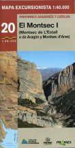 MAPA EXC. EL MONTSEC - I 1:40.000 | 9788483212820