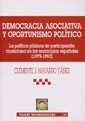 DEMOCRACIA ASOCIATIVA Y OPORTUNISMO POLÍTICO | 9788484425373 | NAVARRO YAÑEZ, CLEMENTE J.