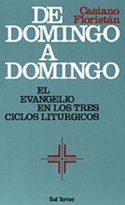 DE DOMINGO A DOMINGO | 9788429311082 | FLORISTÁN, CASIANO