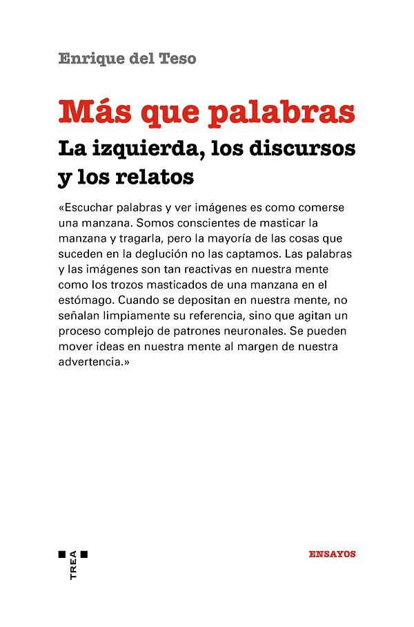 MAS QUE PALABRAS | 9788417767952 | DEL TESO MARTÍN, ENRIQUE