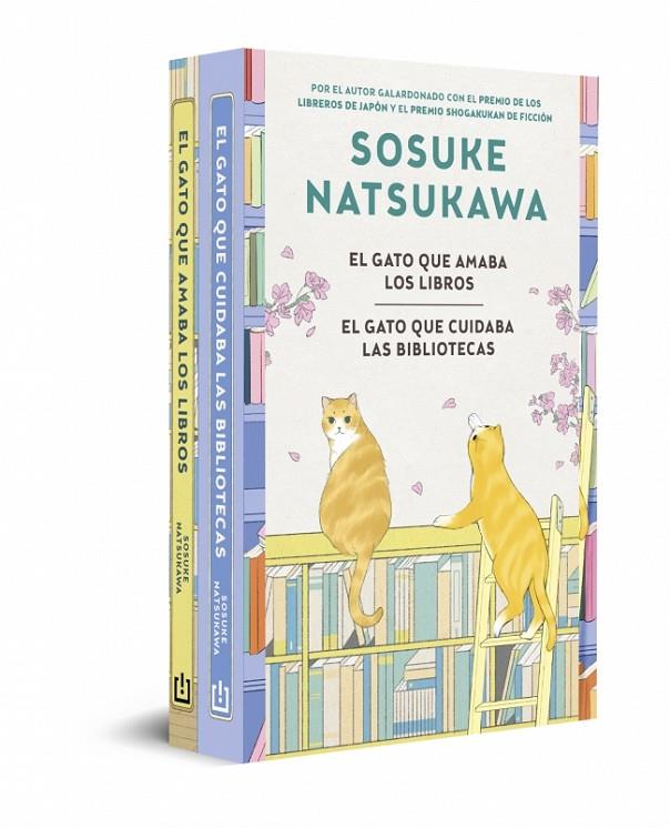 GATO QUE AMABA LOS LIBROS, EL (PACK) (EL GATO QUE AMABA LOS LIBROS | EL GATO QUE CUIDABA LAS BIBLIOTECAS) | 9788466391146 | NATSUKAWA, SOSUKE