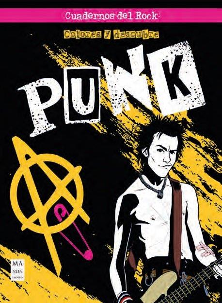 COLOREA Y DESCUBRE PUNK | 9788418703638