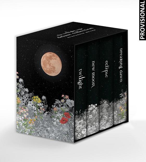 ESTUCHE SAGA CREPÚSCULO 20 ANIVERSARIO (CONTIENE: CREPÚSCULO, LUNA NUEVA, ECLIPSE Y AMANECER) | 9788410489950 | MEYER, STEPHENIE