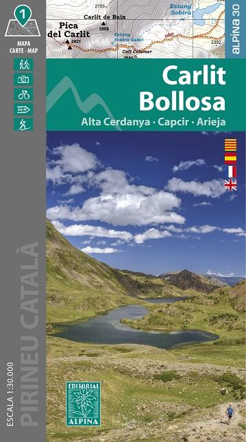 CARLIT BOLLOSA : MAPA-GUIA [2025] | 9788470111709