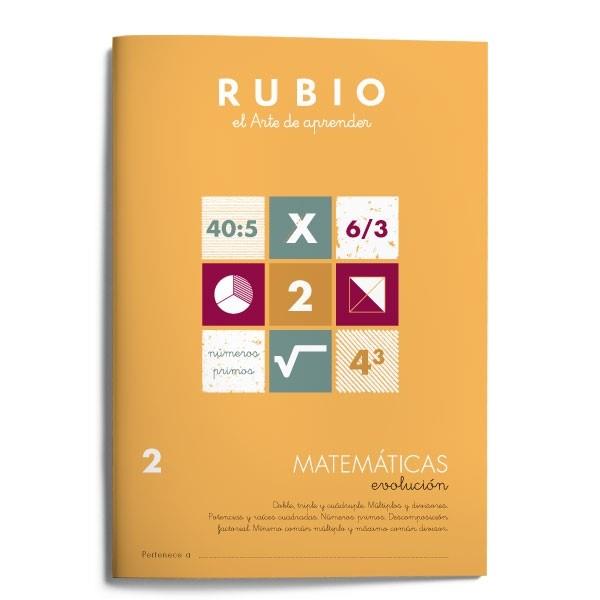 MATEMÁTICAS EVOLUCIÓN RUBIO 2 | 9788485109814 | VARIOS AUTORES
