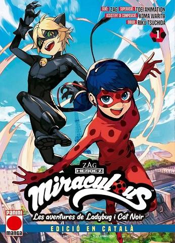 MIRACULOUS : LES AVENTURES DE LADYBUG Y CAT NOIR 01 (ED. EN CATALÀ) | 9788411502917 | VARIOS AUTORES