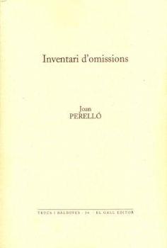 INVENTARI D'OMISSIONS | 9788492574797 | PERELLS, JOAN