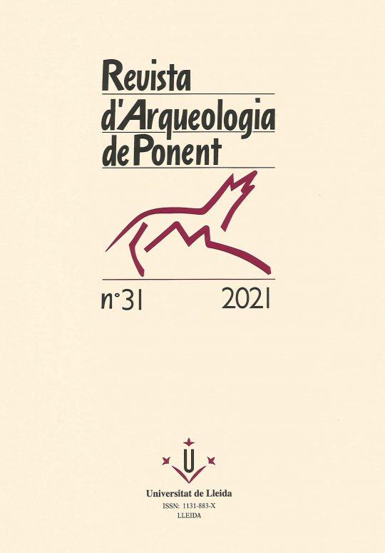 REVISTA D'ARQUEOLOGIA DE PONENT Nº 31 2021 | 977113188305331