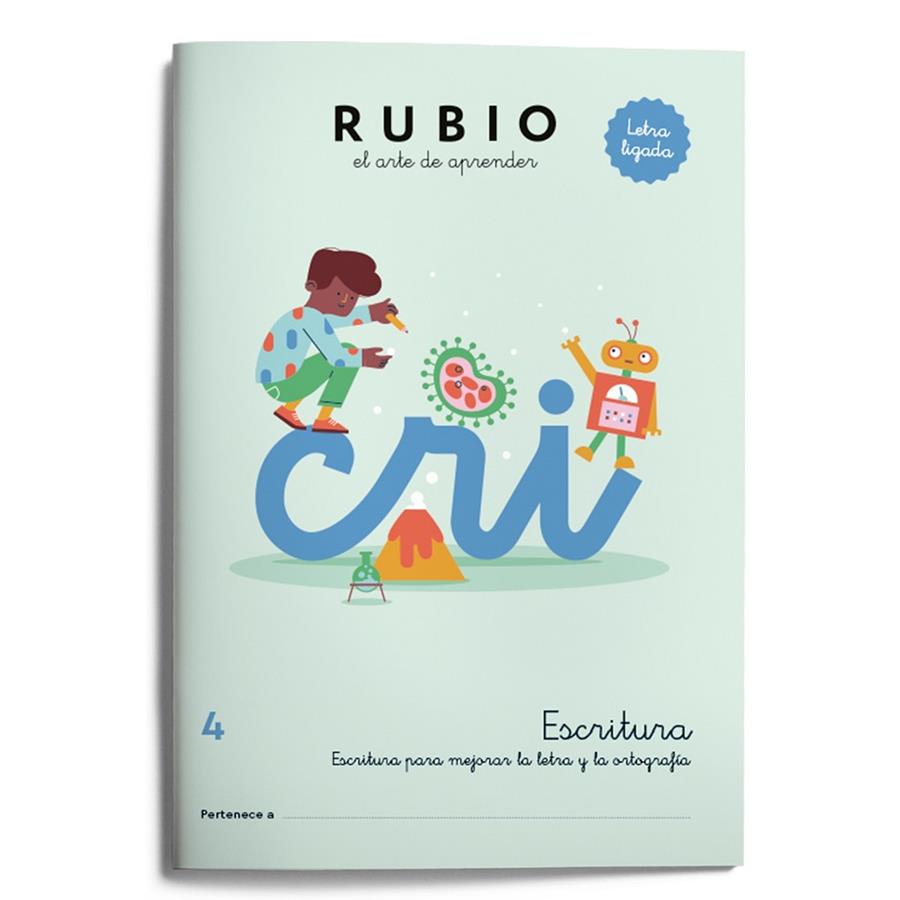 ESCRITURA LETRA LIGADA 4ºEP | 9788410418172 | ENRIQUE RUBIO POLO SLU