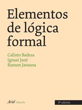 ELEMENTOS DE LÓGICA FORMAL | 9788434487772 | BADESA / JANE / JANSANA