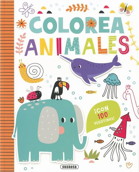 COLOREA ANIMALES | 9788410847071 | SUSAETA EDICIONES