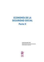 ECONOMÍA DE LA SEGURIDAD SOCIAL PARTE II | 9788491432654 | SALVADOR CIFRE, CONCHA