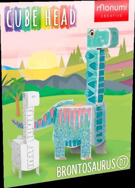 CABEZA CUBO DINO BRONTOZAURUS | 5903041010906