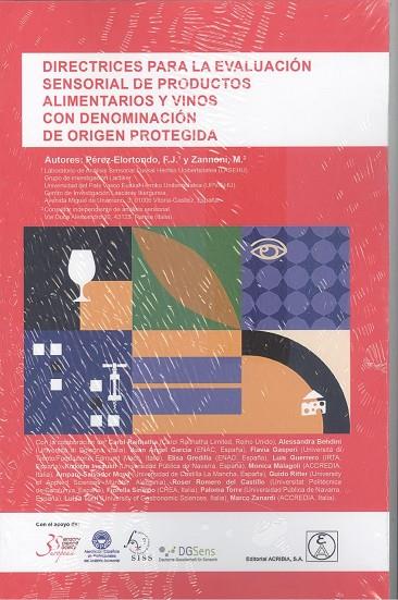 DIRECTRICES PARA LA EVALUACIÓN SENSORIAL DE PRODUCTOS ALIMENTARIO | 9788420012858 | PEREZ ELORTONDO / ZANNONI