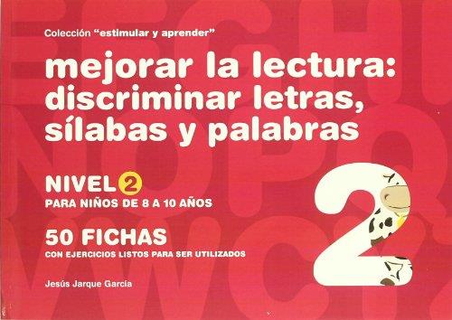 MEJORAR LECTURA 2 NIVEL DISCRIMINAR LETRAS | 9788498960402 | JARQUE GARCÍA, JESUS