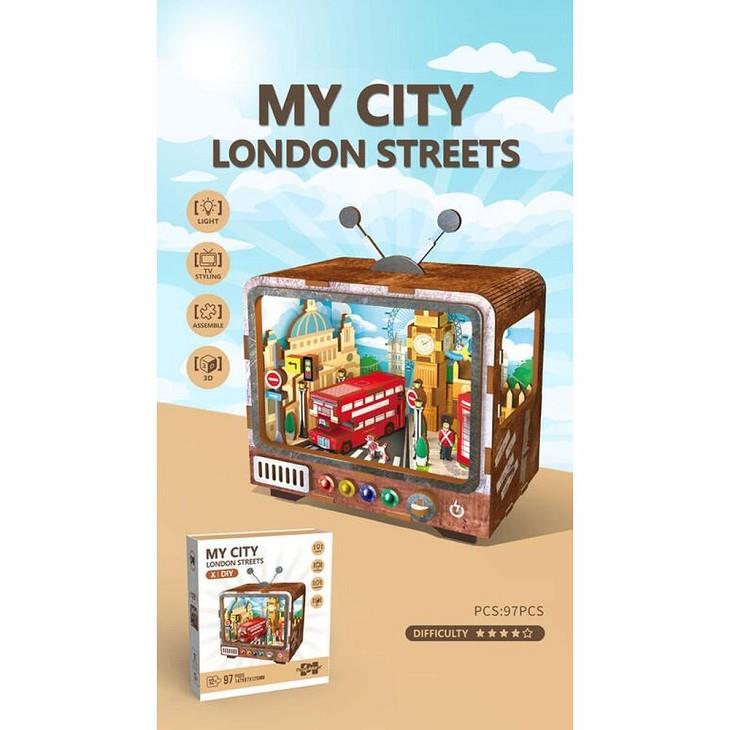 PUZZLE FUSTA 99 PCS. MY CITY LONDON | 8431234198041