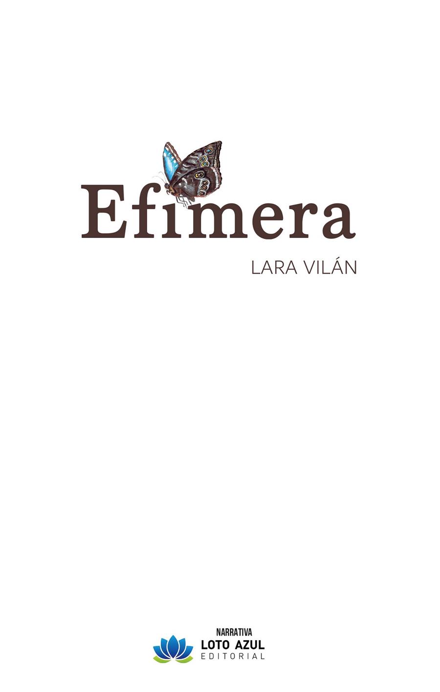 EFÍMERA | 9791387571740 | VILAN, LARA