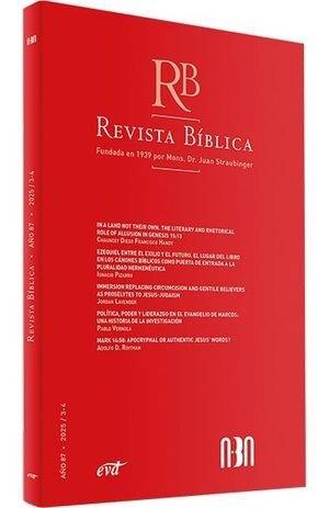 REVISTA BIBLICA 2025/3-4 AÑO 87 | 9770034707121