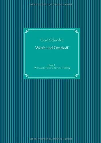 WERTH UND OVERHOFF | 9783751930925