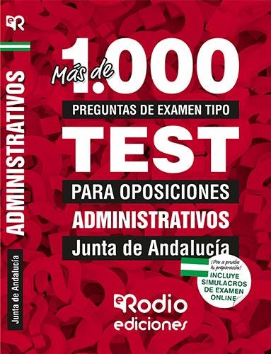 ADMINISTRATIVOS DE LA JUNTA DE ANDALUCÍA. MÁS DE 1.000 PREGUNTAS DE EXAMEN TIPO TEST. | 9788417439408 | FORO FORMACIÓN Y PREPARACIÓN DE OPOSICIONES, SOCIEDAD CIVIL