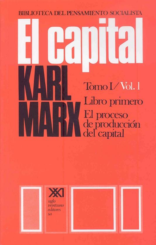 CAPITAL, EL. TOMO I / VOL. 1 | 9789682302091 | MARX, KARL
