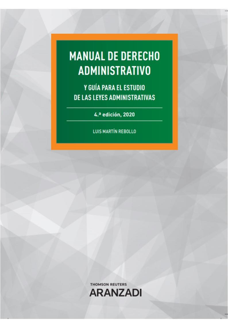 MANUAL DE LAS LEYES ADMINISTRATIVAS | 9788413088648 | MARTÍN REBOLLO, LUIS
