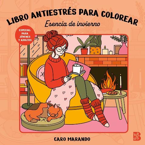LIBRO ANTIESTRÉS PARA COLOREAR - ESENCIA DE INVIERNO | 9789403245980 | BALLON
