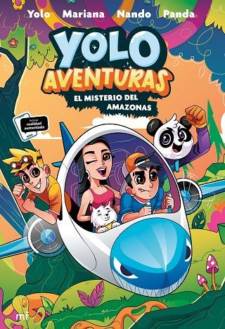 YOLO AVENTURAS 02. EL MISTERIO DEL AMAZONAS | 9788427050730 | LOS AVENTUREROS: YOLO, NANDO, MARIANA Y PANDA
