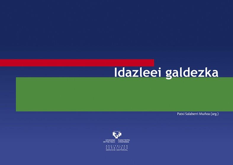 IDAZLEEI GALDEZKA | 9788498607062